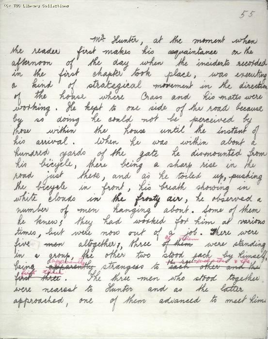 The Ragged Trousered Philanthropists - Manuscript, Page 55