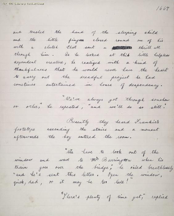 The Ragged Trousered Philanthropists - Manuscript, Page 1667
