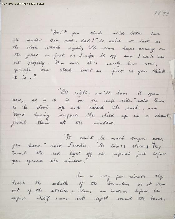 The Ragged Trousered Philanthropists - Manuscript, Page 1670