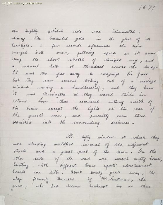 The Ragged Trousered Philanthropists - Manuscript, Page 1671