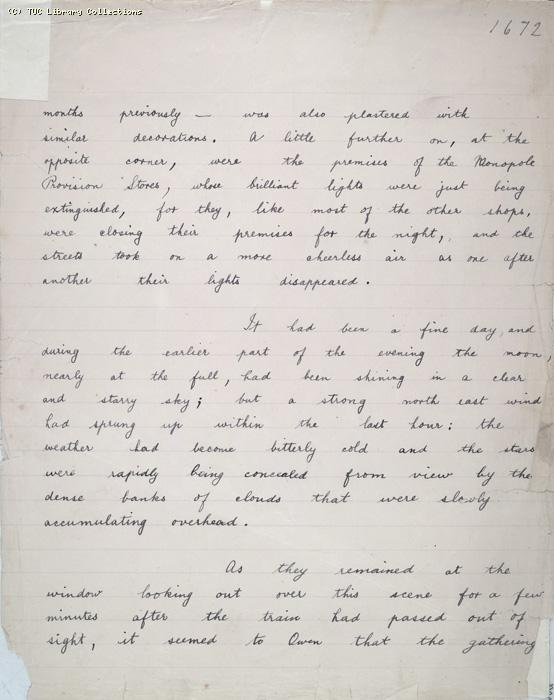 The Ragged Trousered Philanthropists - Manuscript, Page 1672