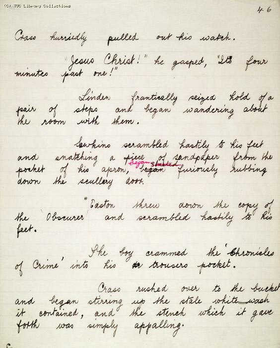 The Ragged Trousered Philanthropists - Manuscript, Page 46