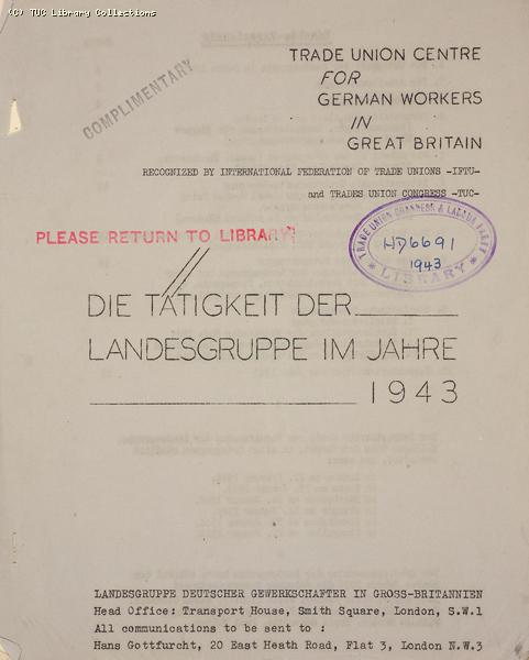 Trade Union Centre for German Workers