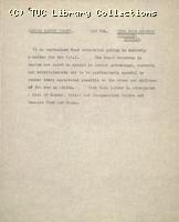 Memo - Herbert Morrison to London Labour Party, 7 May 1926