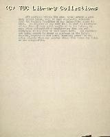 Intelligence Report - Weymouth, 7 May 1926