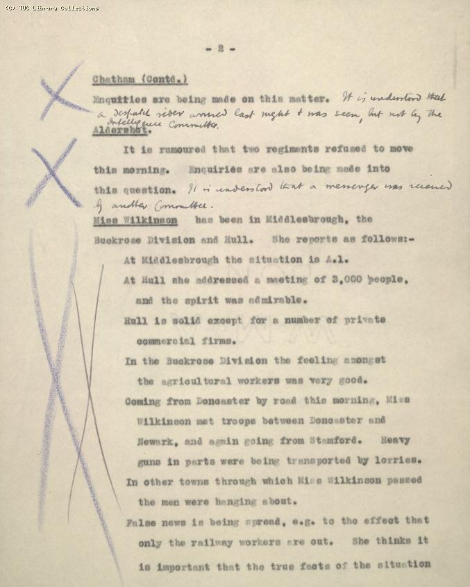 Intelligence Report - Intelligence Committee, 5 May 1926