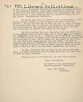 Letter - to Bevin from ITF 3 May 1926