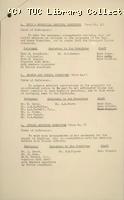 Committee Arrangements 1 May 1926