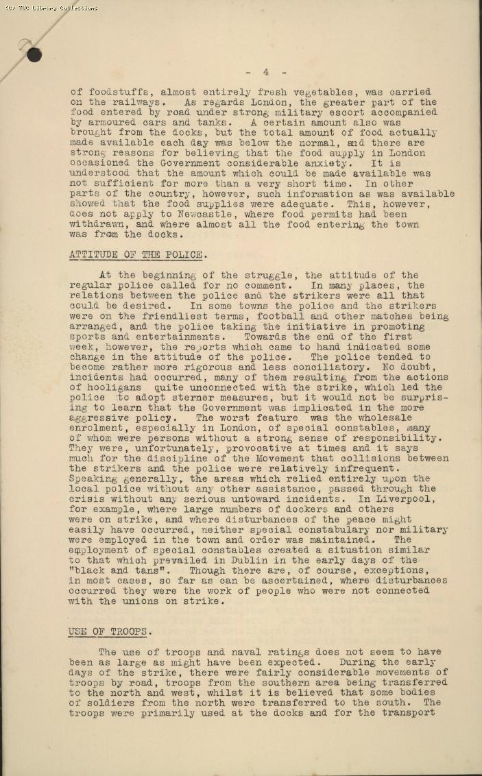 Report -  GC, Intelligence Ctte, 14 June 1925-26