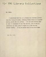 Letter - Bowen re Bishop, 8/5/1926