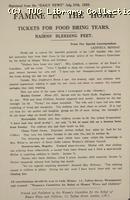 Leaflet - Womens Ctte (Famine in the Home)