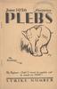 Periodical - Plebs, June, 1926