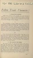 Statement - Miners Federation of Great Britain, Jan 1927