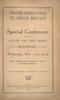 Mining Crisis and National Strike,1925/26 - Miners Federation of GB conference, 20 May 1925