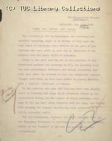 Letter - Birmingham Trade Union Emergency Committee, 12 May 1926