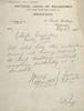 Letter - NUR, Bridgewater branch, 7 May 1926