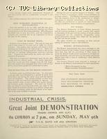 Southampton Strike Bulletin, 8 May 1926