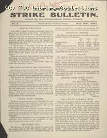 Southampton Strike Bulletin, 10 May 1926