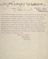 Letter - Joint Dispute Committee, Portsmouth, 11 May 1926