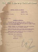 Letter - Hanwell Council of Action, 8 May 1926