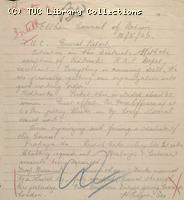 Letter - Eltham Council of Action, 10 May 1926