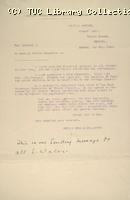 Letter - Merthyr Tydfil Central Strike Committee, 9 May 1926 (2)