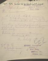 Report - Selby Strike Committee, 11 May 1926 (1)