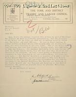 Letter - York and District Trades and Labour Council, 7 May 1926