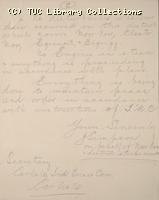 Letter - Moor Row Strike Committee, 7 May 1926