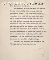 Report, Liverpool, 10 May 1926 (?)