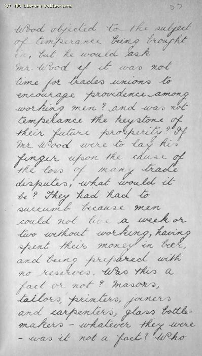TUC Report, 1869