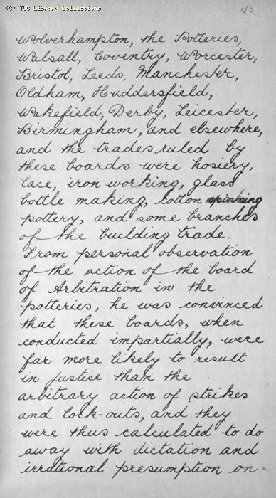 TUC Report, 1869
