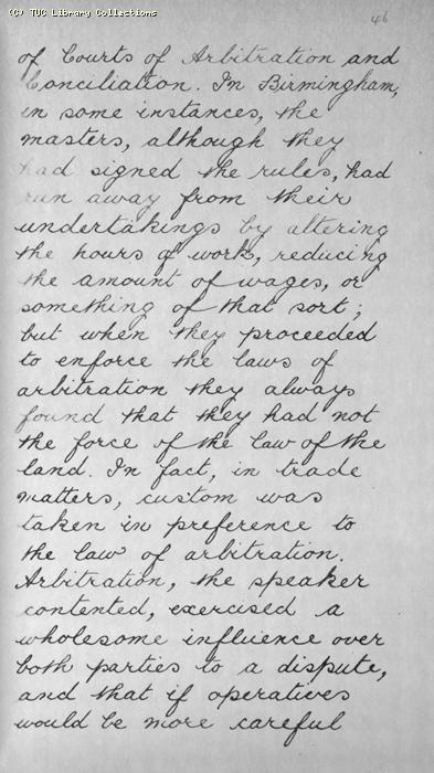 TUC Report, 1869