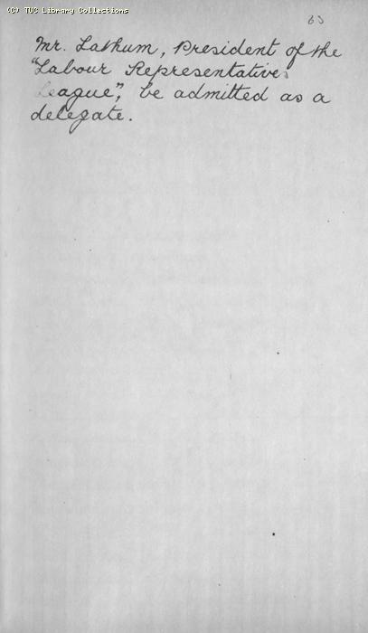 TUC Report, 1869