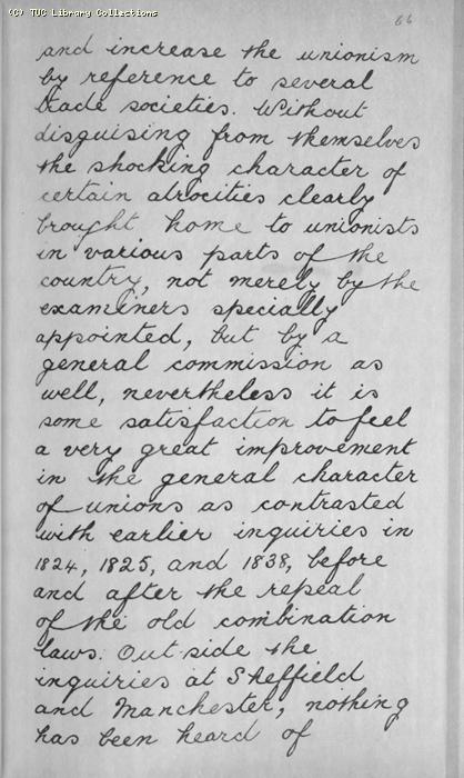 TUC Report, 1869