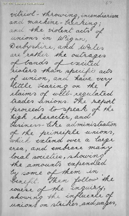 TUC Report, 1869