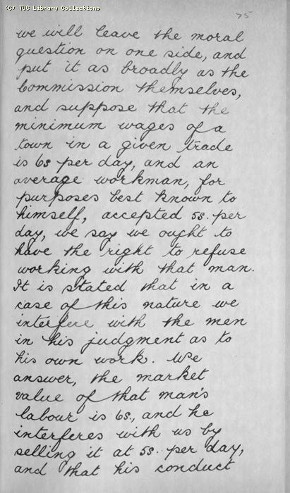 TUC Report, 1869