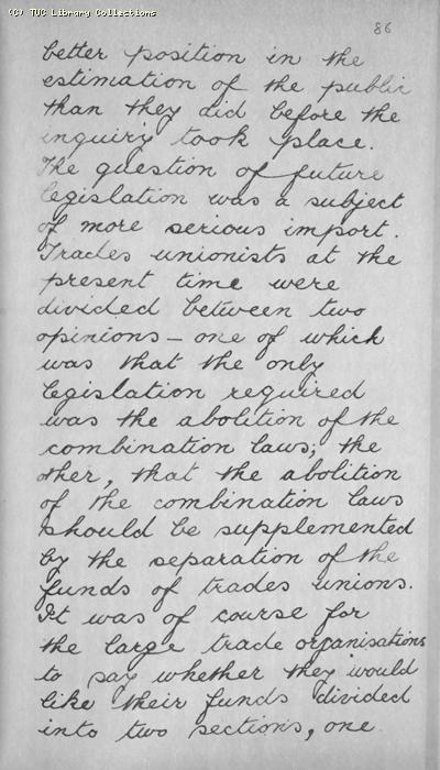 TUC Report, 1869