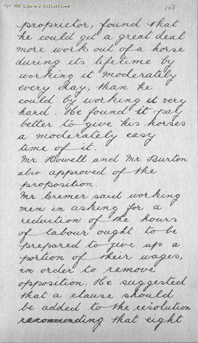 TUC Report, 1869