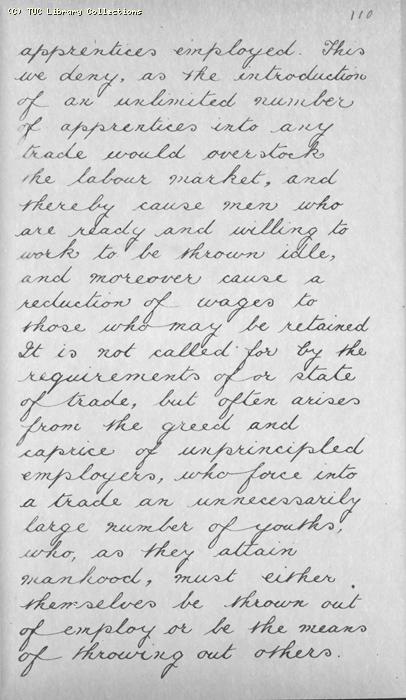 TUC Report, 1869