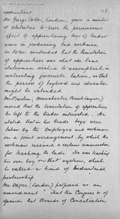 TUC Report, 1869