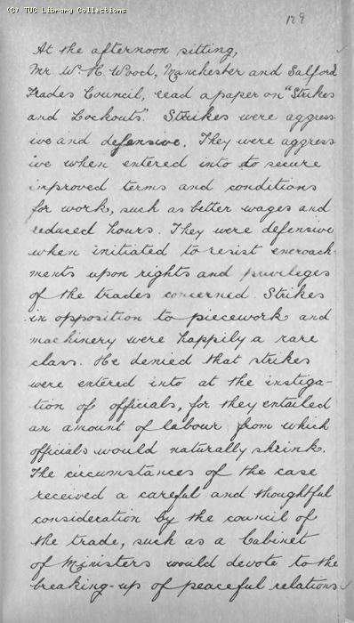 TUC Report, 1869