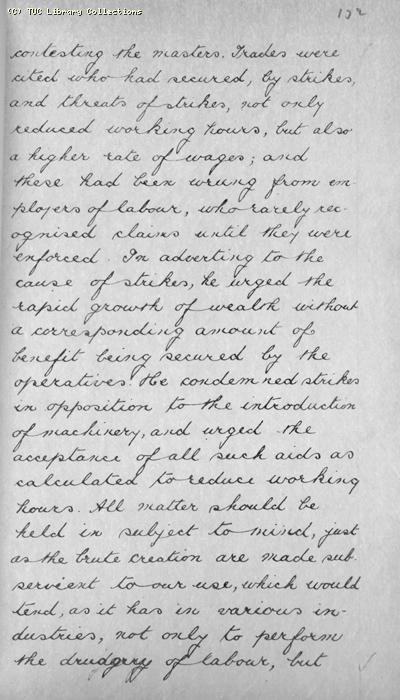 TUC Report, 1869