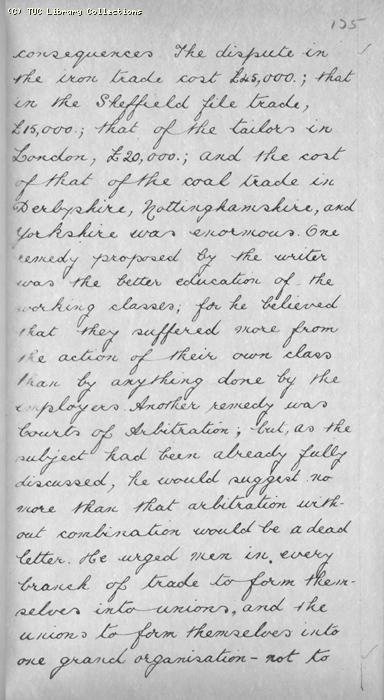 TUC Report, 1869
