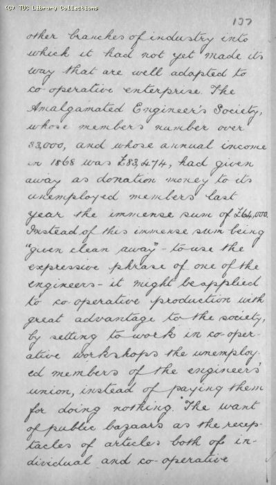 TUC Report, 1869