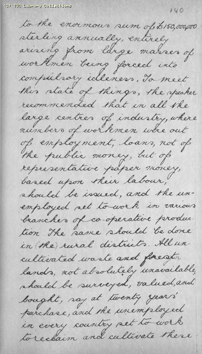 TUC Report, 1869