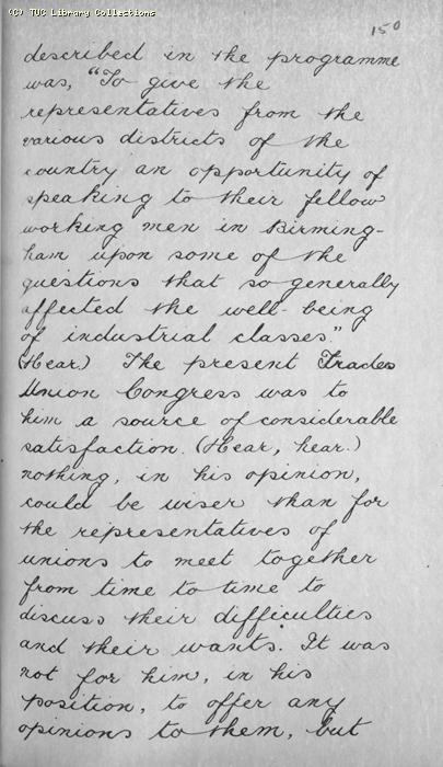 TUC Report, 1869