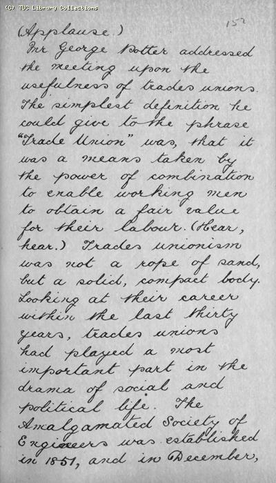 TUC Report, 1869