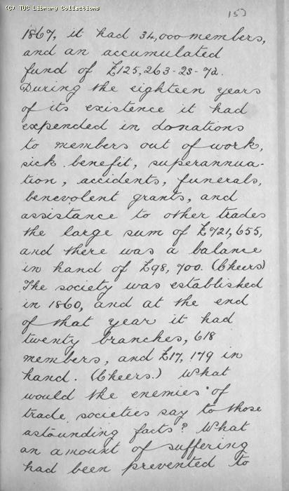 TUC Report, 1869