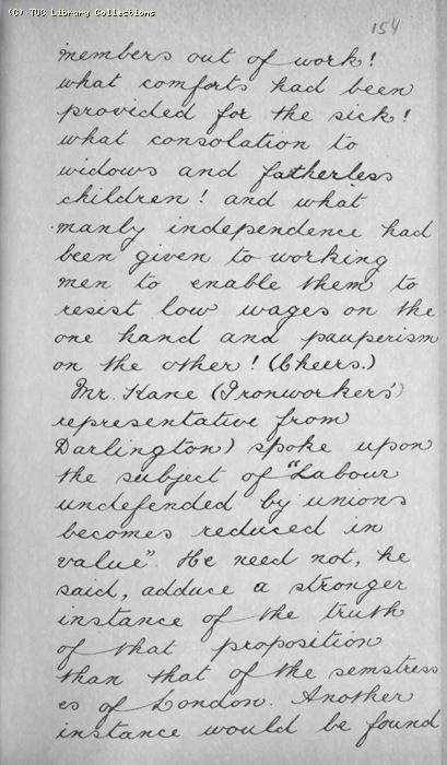 TUC Report, 1869